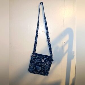 EUC Vera Bradley Blue floral Shoulder Bag